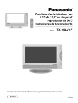 Panasonic TX15LV1F Instrucciones de operación