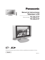 Panasonic TX26LX1F Instrucciones de operación