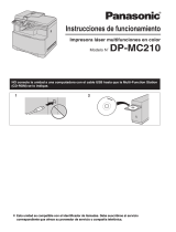 Panasonic DP-MC210 Instrucciones de operación