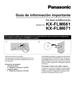 Panasonic KXFLM671 Instrucciones de operación