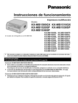 Panasonic KXMB1536SP Instrucciones de operación