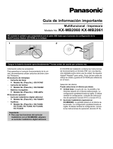 Panasonic KXMB2060 Instrucciones de operación