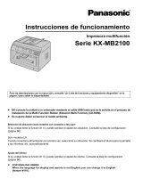 Panasonic KXMB2120EU Instrucciones de operación