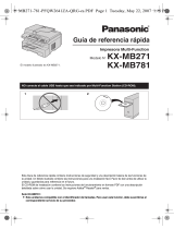 Panasonic KXMB781 Instrucciones de operación