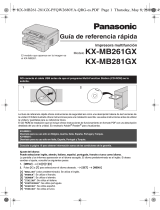 Panasonic KXMB281GX Guía de inicio rápido