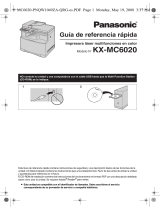 Panasonic KXMC6020 Instrucciones de operación