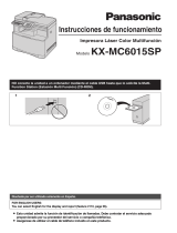 Panasonic KXMC6015SP Instrucciones de operación