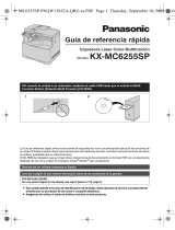 Panasonic KXMC6255SP Guía de inicio rápido