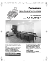 Panasonic KXFL401SP Instrucciones de operación