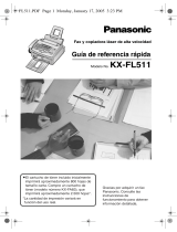 Panasonic KXFL511 Instrucciones de operación