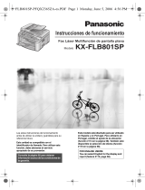 Panasonic KXFLB801SP Instrucciones de operación