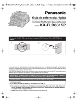 Panasonic KXFLB881SP Instrucciones de operación