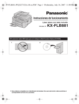 Panasonic KXFLB881 Instrucciones de operación