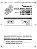 Panasonic KXFLM672CX Instrucciones de operación
