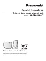 Panasonic KXPRX150SP Instrucciones de operación