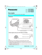 Panasonic KXTG5423 Instrucciones de operación