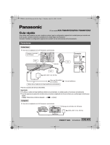 Panasonic KXTG6461EX2 Guía de inicio rápido