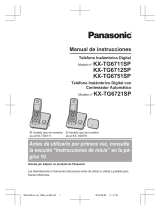 Panasonic KXTG6712SP Instrucciones de operación