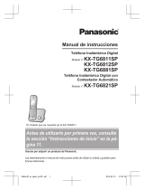 Panasonic KXTG6812SP Instrucciones de operación