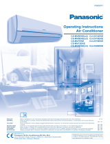 Panasonic CSMV12EKE Instrucciones de operación