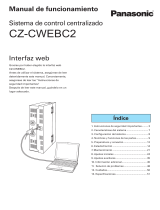 Panasonic CZCWEBC2 Instrucciones de operación