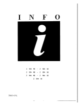 Zanussi Z924BI Manual de usuario