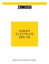 Zanussi ZBN731X Manual de usuario
