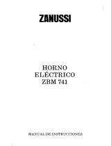 Zanussi ZBM741W Manual de usuario