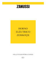Zanussi ZOS865QX Manual de usuario