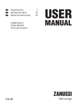 Zanussi ZOB382X Manual de usuario