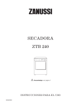 Zanussi ZTB240 Manual de usuario