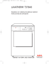 Aeg-Electrolux T37840 Manual de usuario