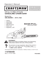 Craftsman ProSeries 358382000 El manual del propietario
