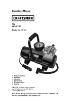 Craftsman 75122 El manual del propietario