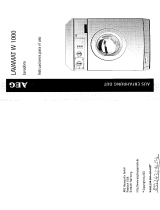 AEG LAVW1000-WNL Manual de usuario