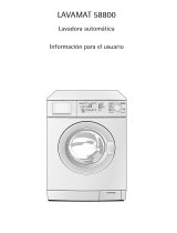 Aeg-Electrolux LAV58800 Manual de usuario