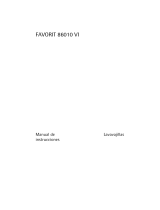 Aeg-Electrolux F86010VI Manual de usuario