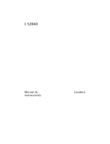 Aeg-Electrolux L52840 Manual de usuario
