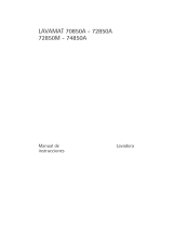Aeg-Electrolux L74850A Manual de usuario