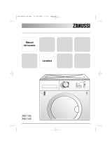 Zanussi ZWI1125 Manual de usuario
