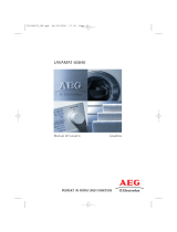 Aeg-Electrolux L60840 Manual de usuario