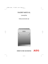 AEG F64070VIL Manual de usuario