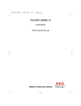 Aeg-Electrolux F84980VI Manual de usuario