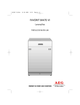 Aeg-Electrolux F84470VI Manual de usuario