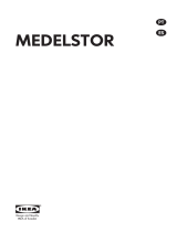 IKEA MEDELSTOR 20385799 Manual de usuario