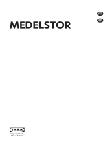 IKEA MEDELSTOR Manual de usuario