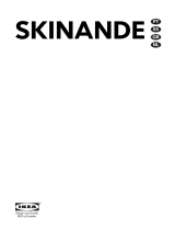 IKEA SKINANDE Manual de usuario