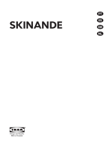 IKEA SKINANDE 002-797-71 Manual de usuario