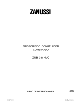Zanussi ZNB38NVC Manual de usuario