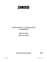 Zanussi ZNB38NVC8 Manual de usuario